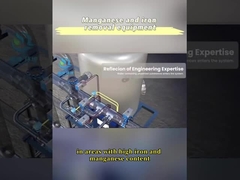 apparatuur voor het verwijderen van ijzer en mangaan
