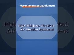 Hoge-efficiëntie opgeloste luchtflotatieapparatuur